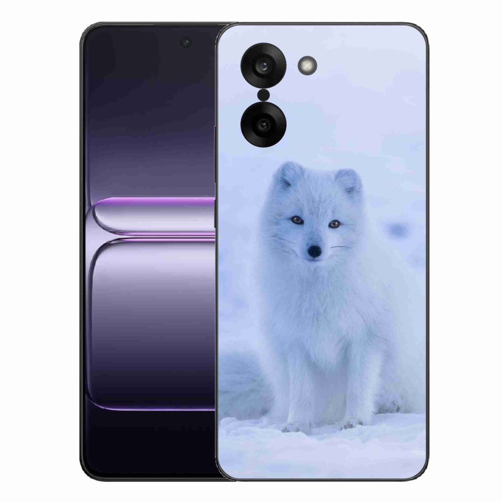 Gelový kryt mmCase na One Plus Nord CE5 - polární liška