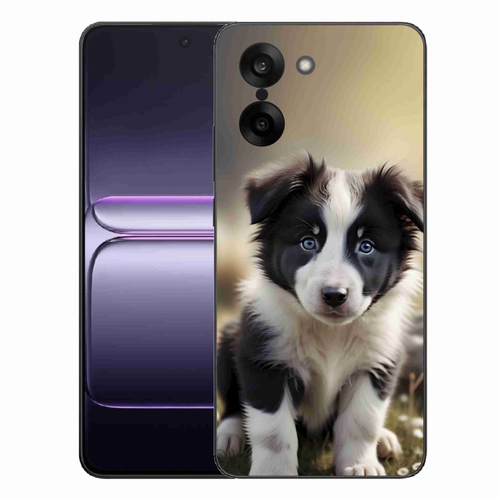 Gelový kryt mmCase na One Plus Nord CE5 - roztomilá border kolie