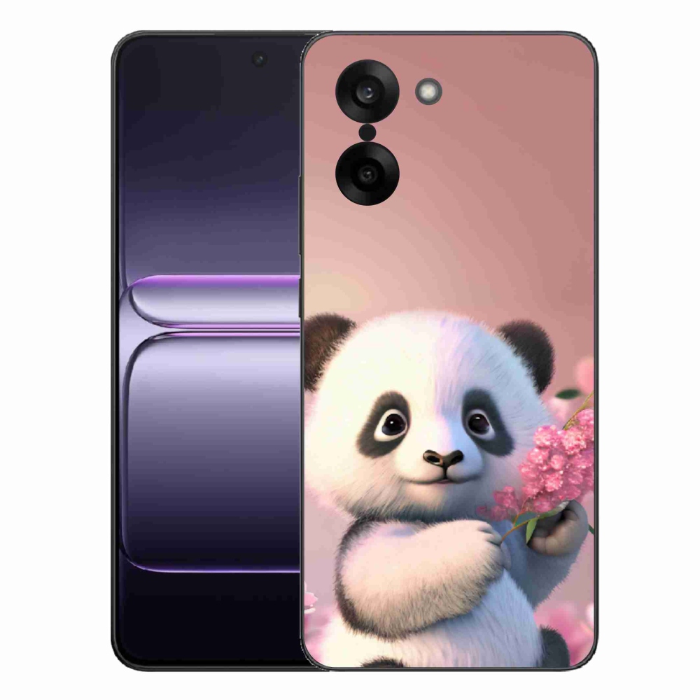 Gelový kryt mmCase na One Plus Nord CE5 - roztomilá panda
