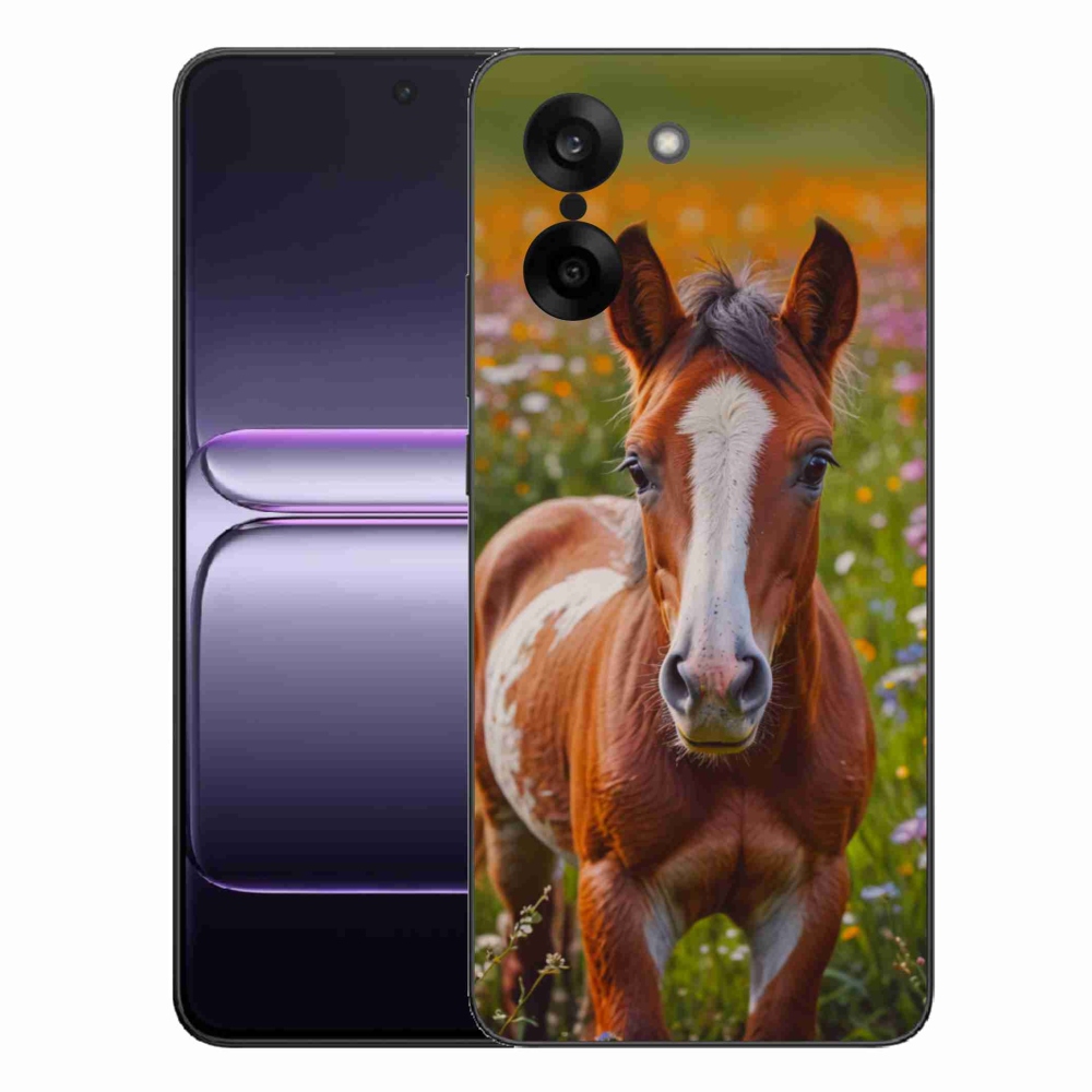 Gelový kryt mmCase na One Plus Nord CE5 - roztomilé hříbě