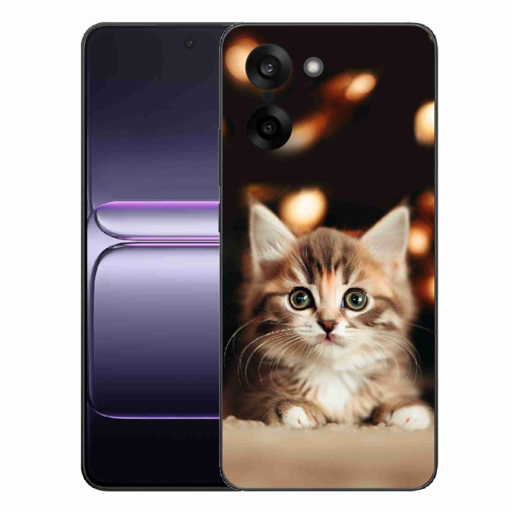 Gelový kryt mmCase na One Plus Nord CE5 - roztomilé kotě 2
