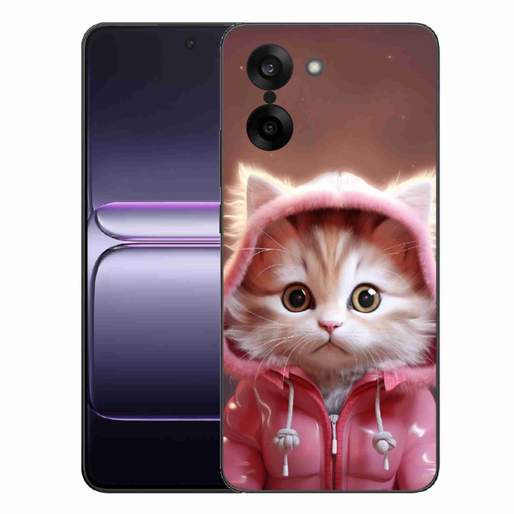 Gelový kryt mmCase na One Plus Nord CE5 - roztomilé kotě 3