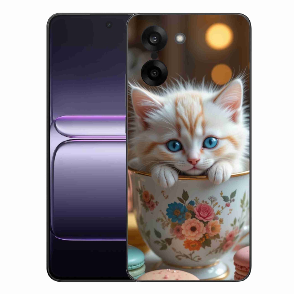 Gelový kryt mmCase na One Plus Nord CE5 - roztomilé kotě 6