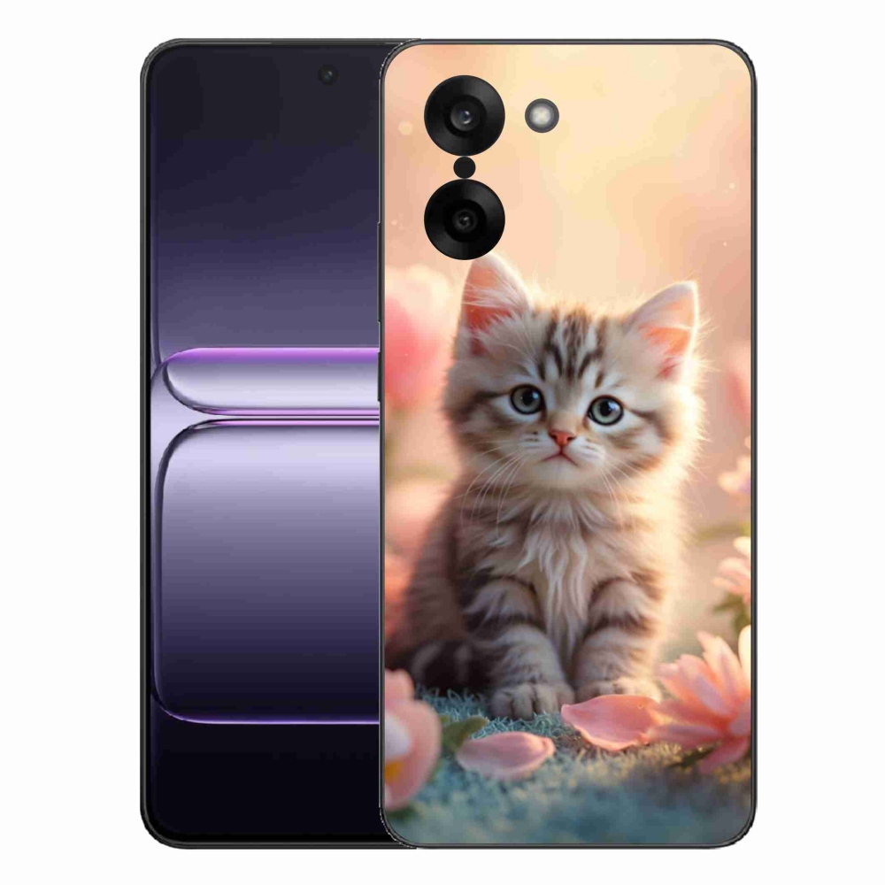 Gelový kryt mmCase na One Plus Nord CE5 - roztomilé kotě 8