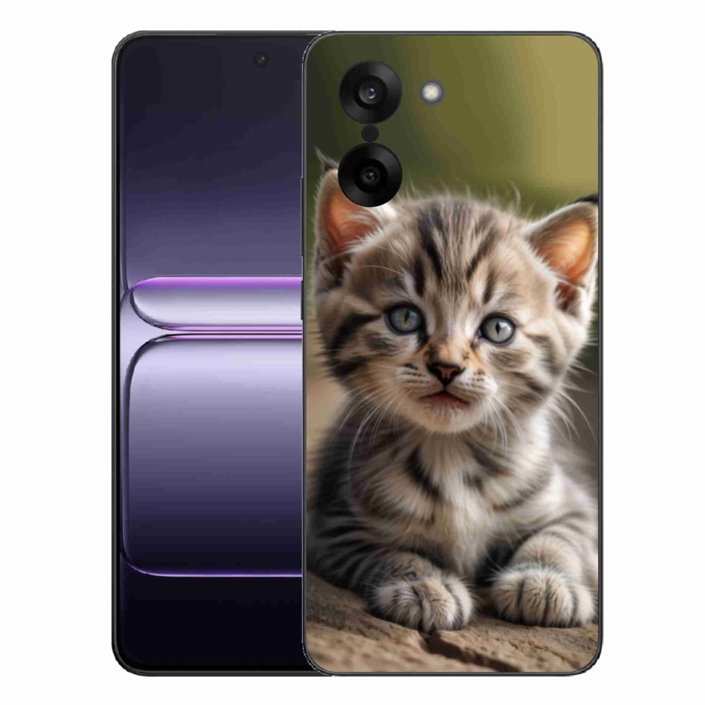 Gelový kryt mmCase na One Plus Nord CE5 - roztomilé kotě 9