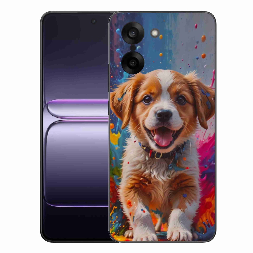 Gelový kryt mmCase na One Plus Nord CE5 - roztomilé štěně 3
