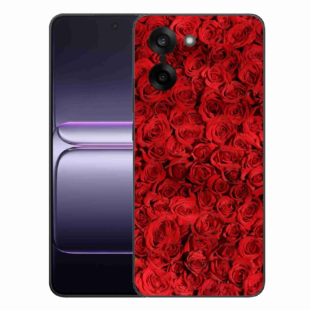Gelový kryt mmCase na One Plus Nord CE5 - růže