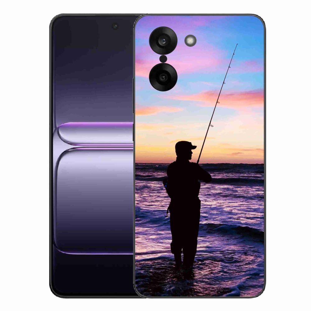 Gelový kryt mmCase na One Plus Nord CE5 - rybaření 1