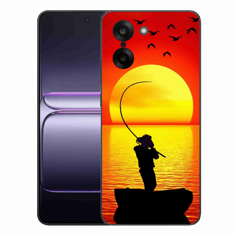 Gelový kryt mmCase na One Plus Nord CE5 - rybaření