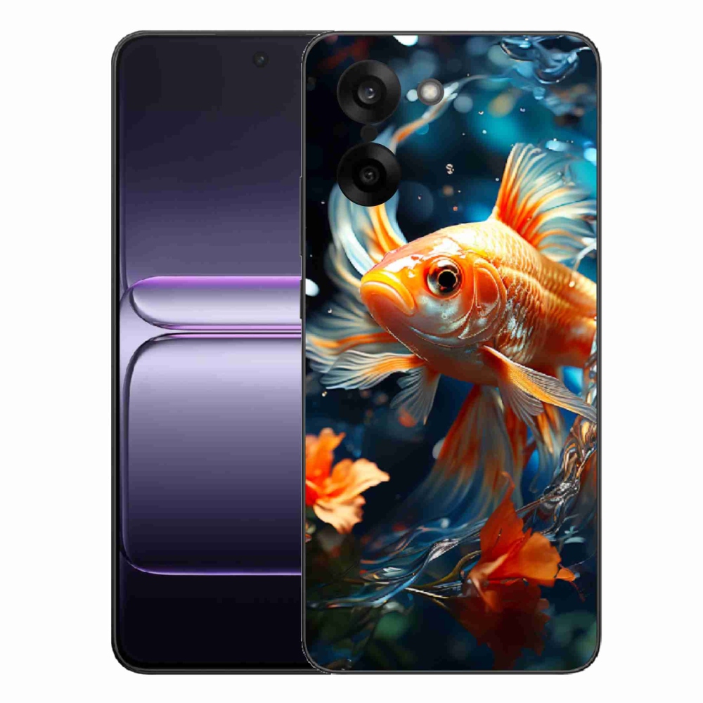 Gelový kryt mmCase na One Plus Nord CE5 - rybka