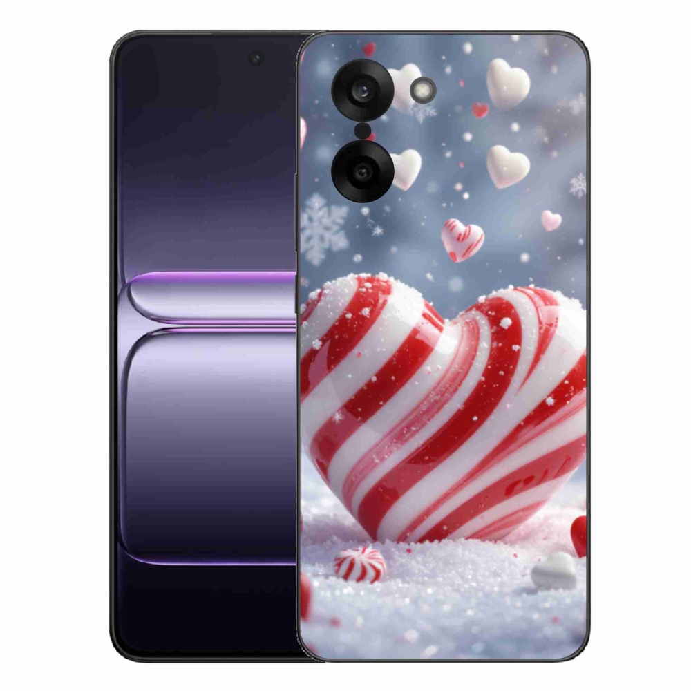 Gelový kryt mmCase na One Plus Nord CE5 - sladké srdce
