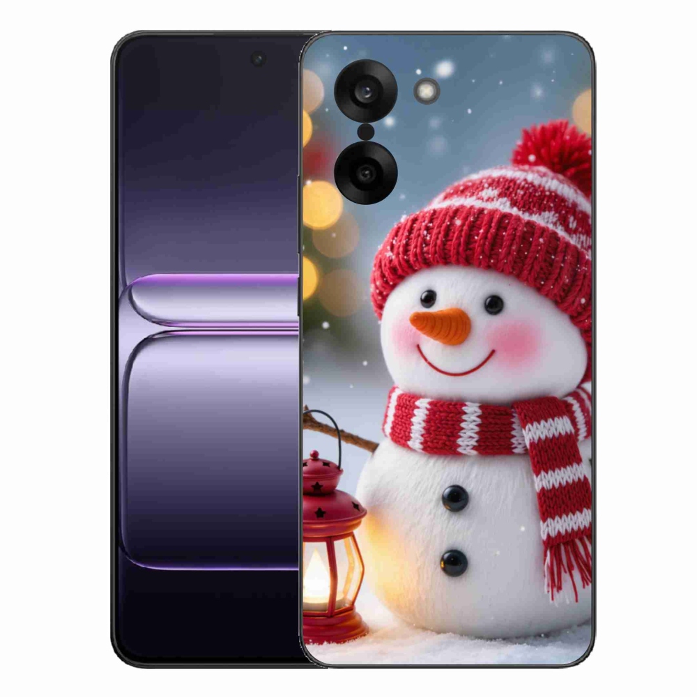Gelový kryt mmCase na One Plus Nord CE5 - sněhulák 2