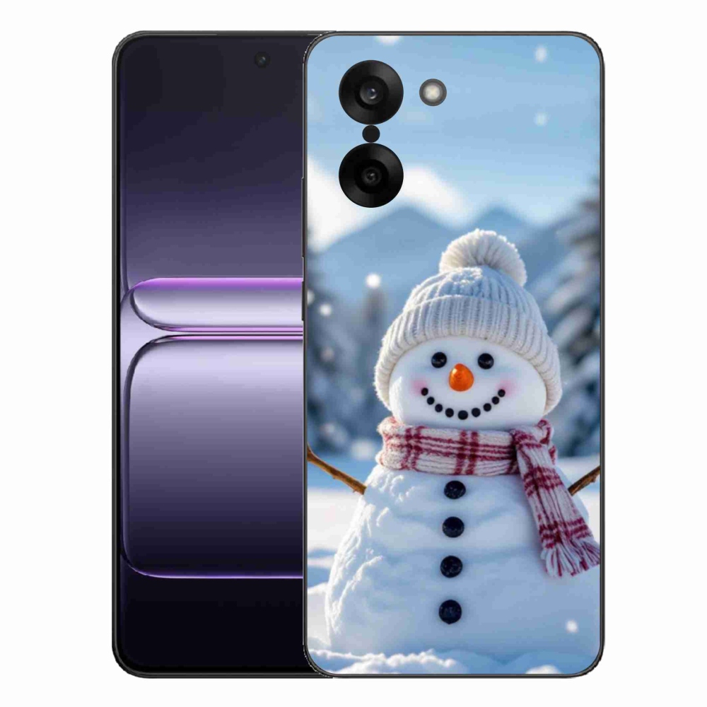 Gelový kryt mmCase na One Plus Nord CE5 - sněhulák 3