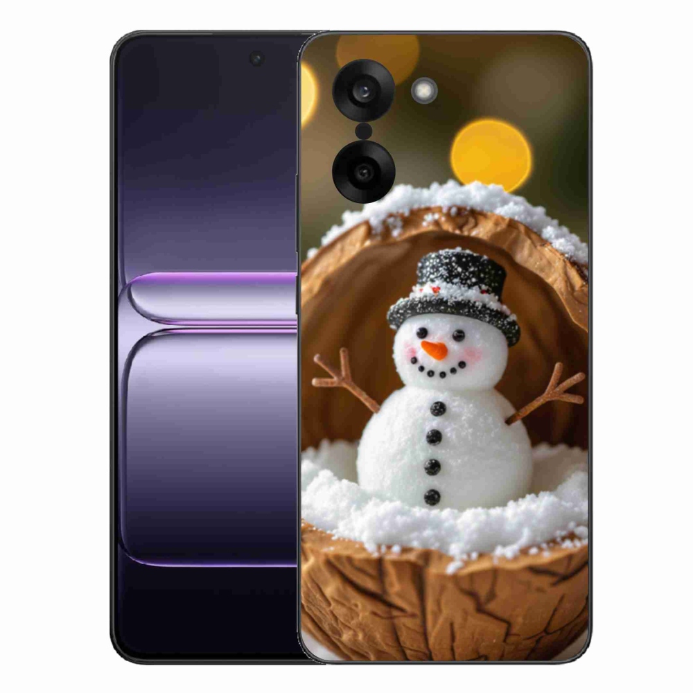 Gelový kryt mmCase na One Plus Nord CE5 - sněhulák 4