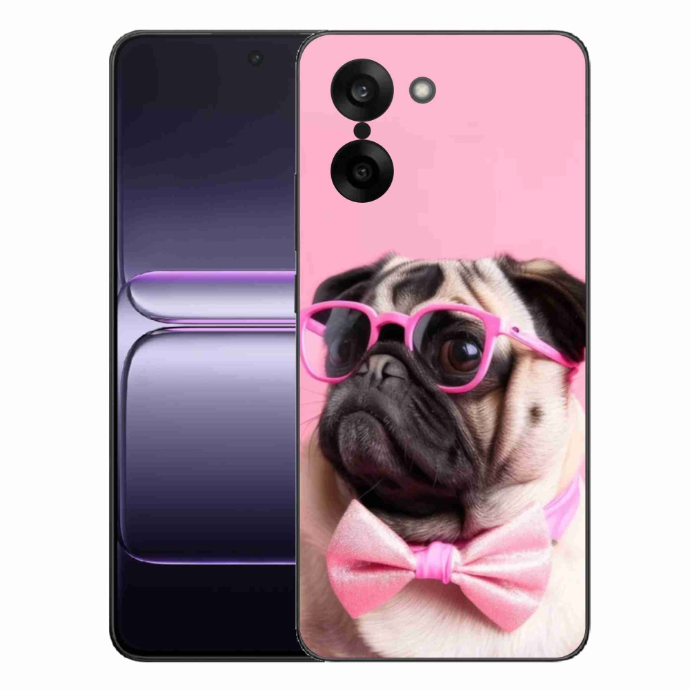 Gelový kryt mmCase na One Plus Nord CE5 - stylový mops