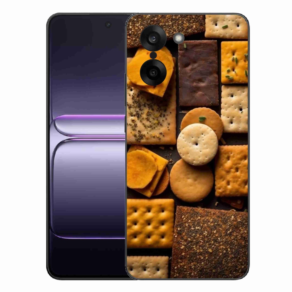 Gelový kryt mmCase na One Plus Nord CE5 - sušenky