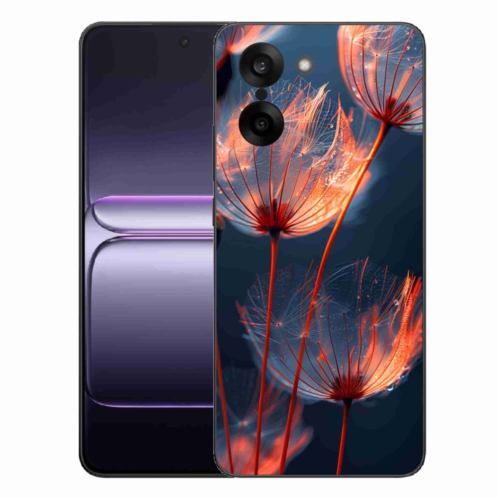 Gelový kryt mmCase na One Plus Nord CE5 - světélkující chmýří