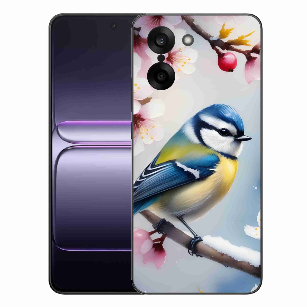 Gelový kryt mmCase na One Plus Nord CE5 - sýkorka