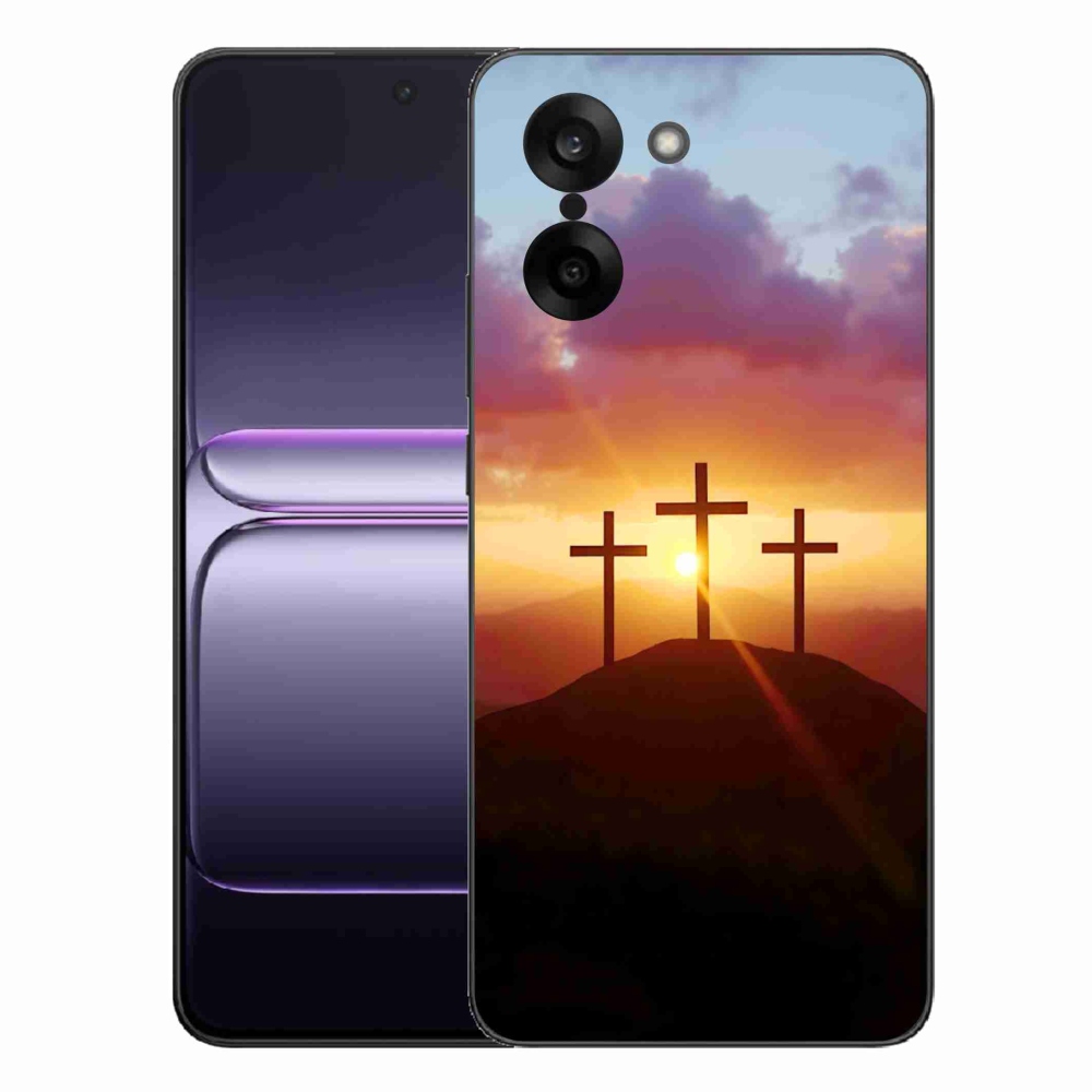 Gelový kryt mmCase na One Plus Nord CE5 - tři kříže