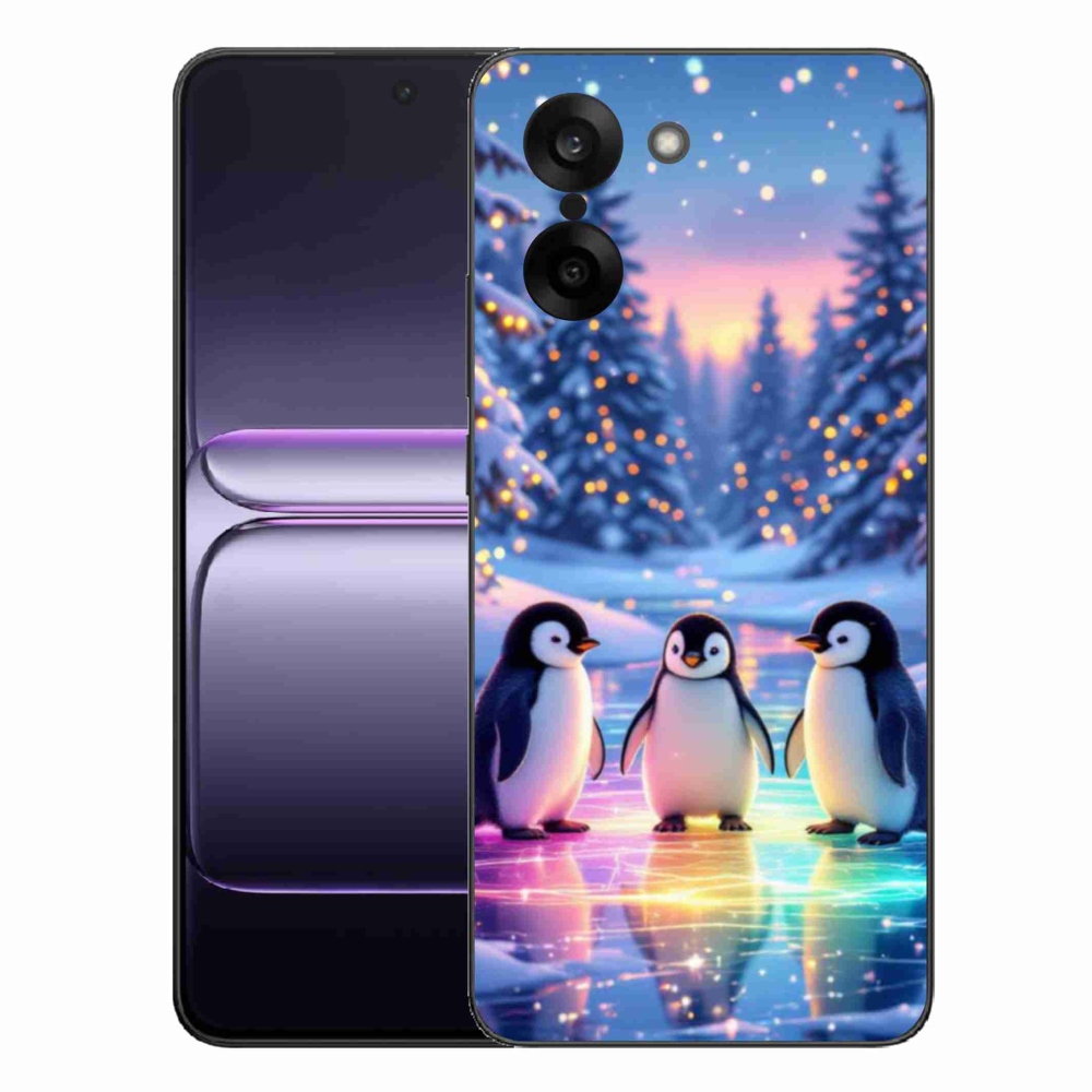 Gelový kryt mmCase na One Plus Nord CE5 - tučnáci