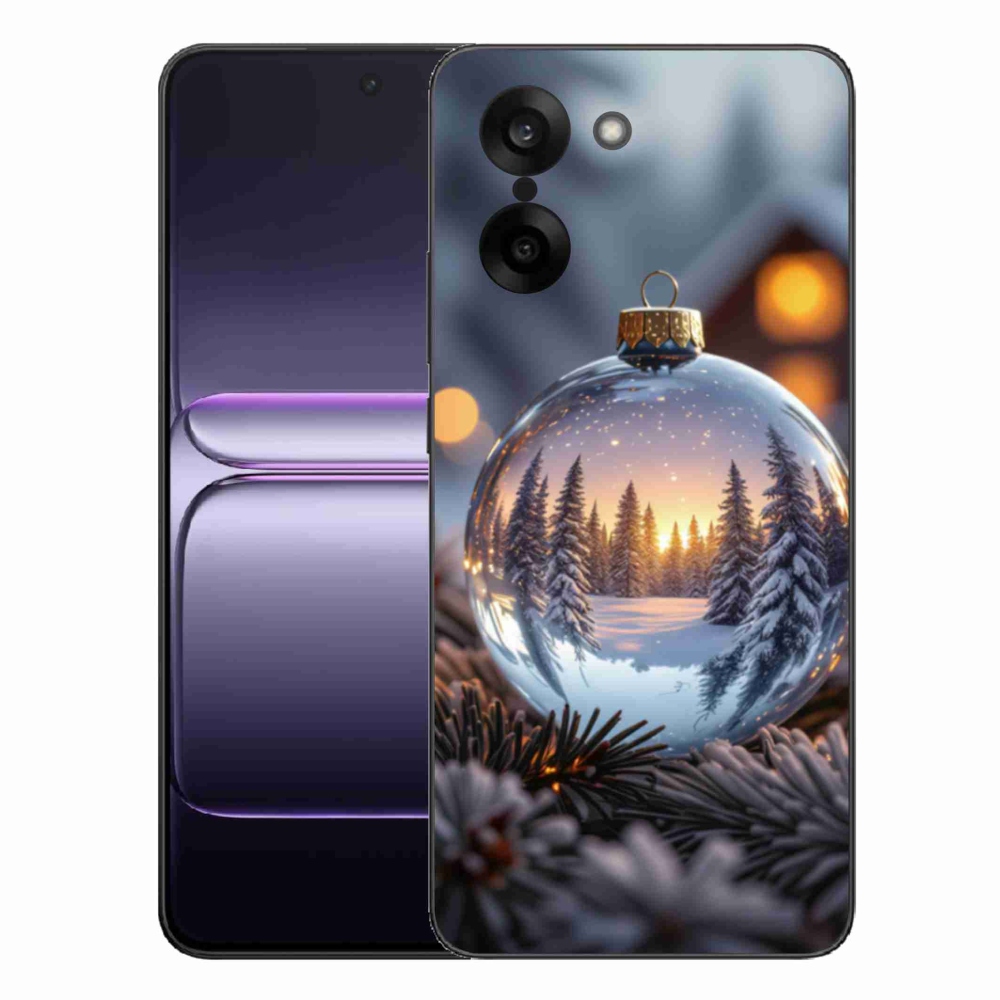 Gelový kryt mmCase na One Plus Nord CE5 - vánoční ozdoba