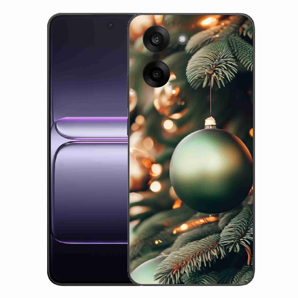 Gelový kryt mmCase na One Plus Nord CE5 - vánoční ozdoby 1