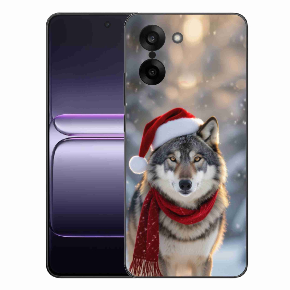 Gelový kryt mmCase na One Plus Nord CE5 - vánoční vlk