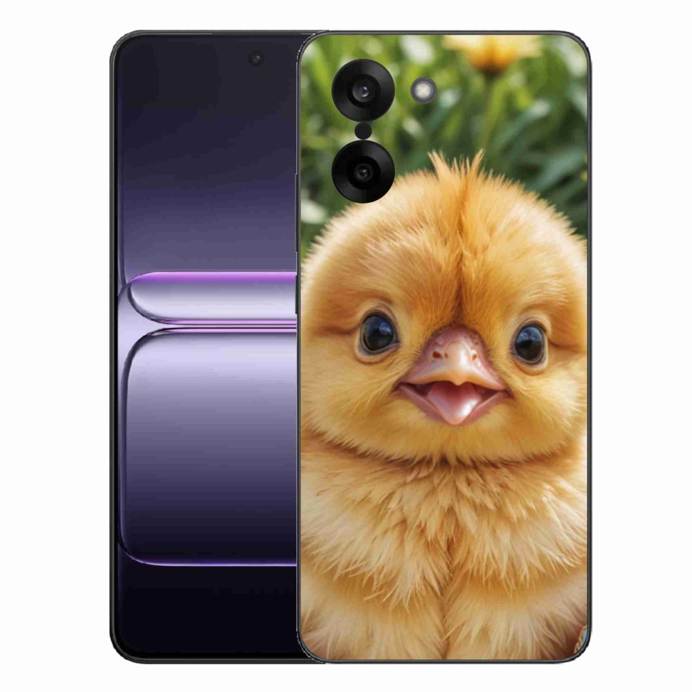 Gelový kryt mmCase na One Plus Nord CE5 - veselé kuřátko