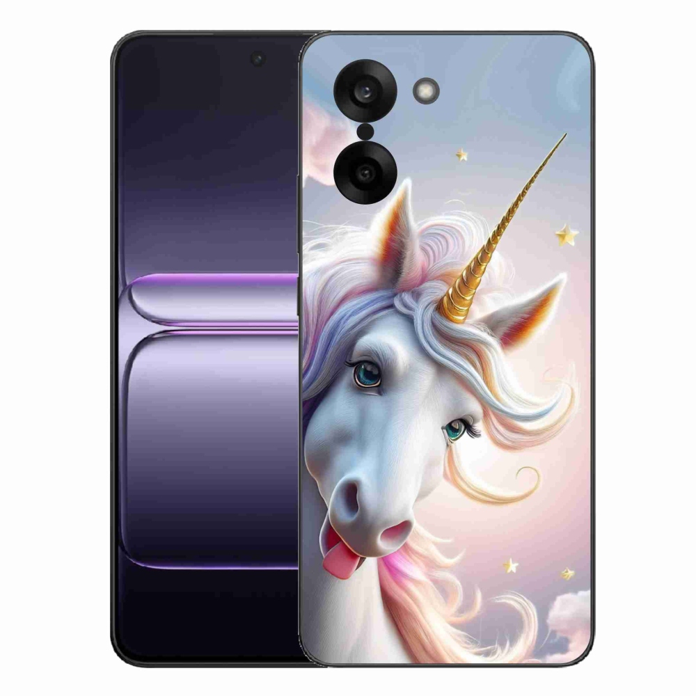 Gelový kryt mmCase na One Plus Nord CE5 - veselý jednorožec