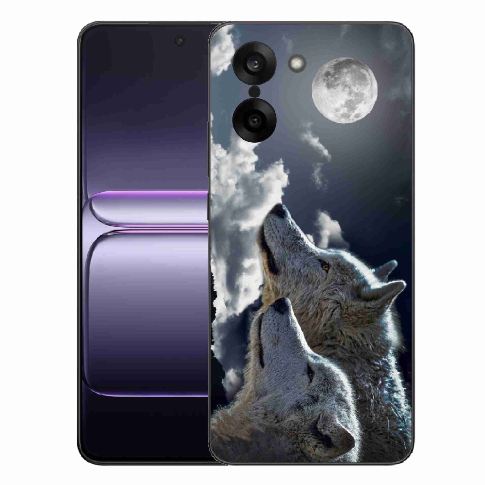 Gelový kryt mmCase na One Plus Nord CE5 - vlci