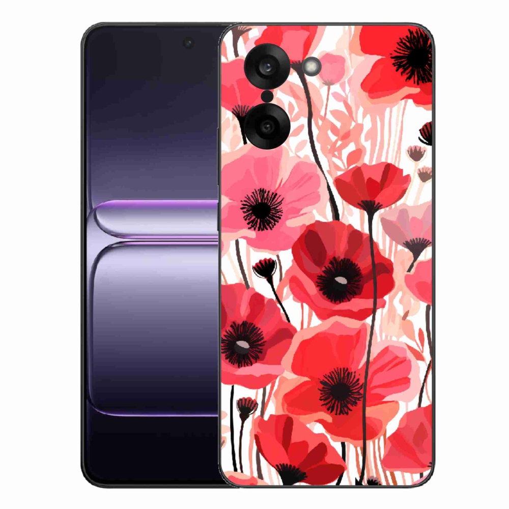 Gelový kryt mmCase na One Plus Nord CE5 - vlčí mák 1