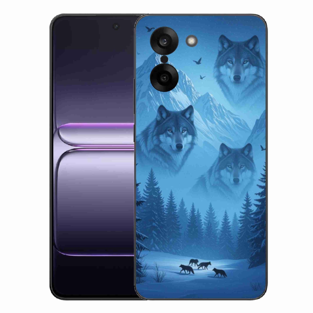 Gelový kryt mmCase na One Plus Nord CE5 - vlčí smečka