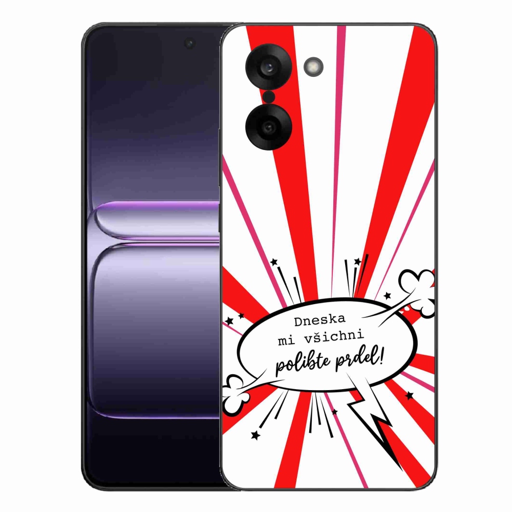 Gelový kryt mmCase na One Plus Nord CE5 - vtipný text 15 bílé pozadí