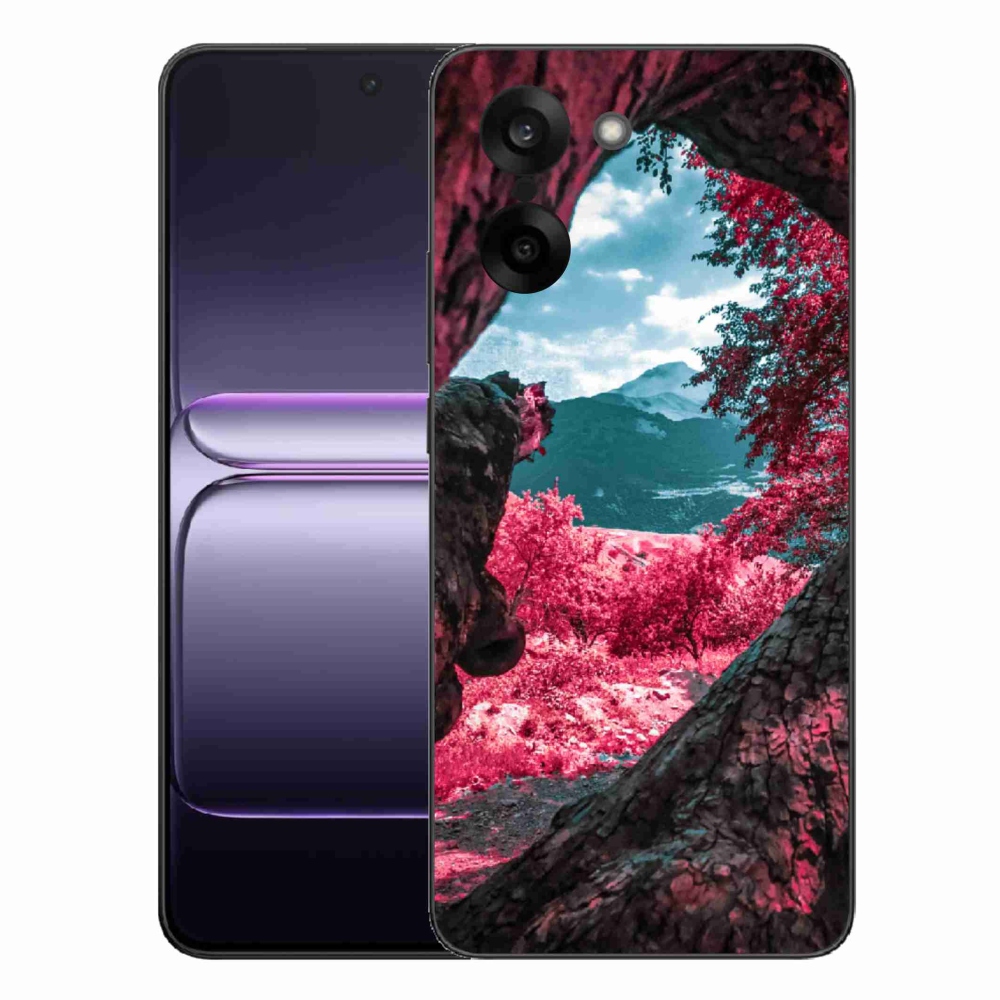 Gelový kryt mmCase na One Plus Nord CE5 - výhled na hory