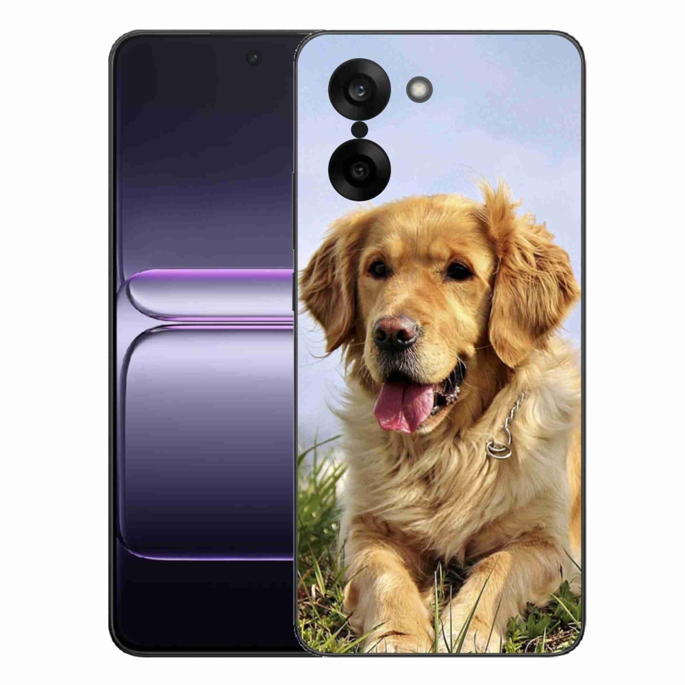 Gelový kryt mmCase na One Plus Nord CE5 - zlatý retrívr