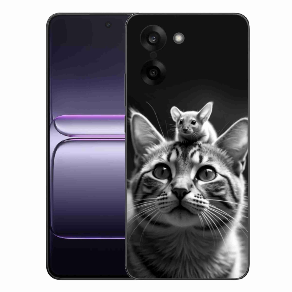 Gelový kryt mmCase na One Plus Nord CE5 - zvířecí přátelství 2