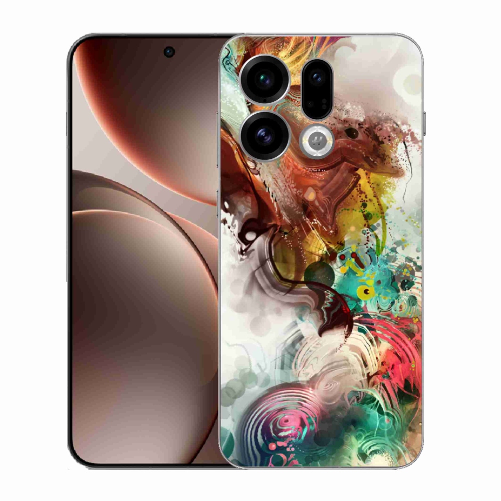 Gelový kryt mmCase na Oppo Find X9 - abstrakt 1