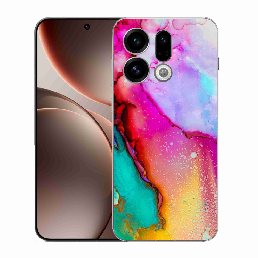 Gelový kryt mmCase na Oppo Find X9 - abstrakt 24