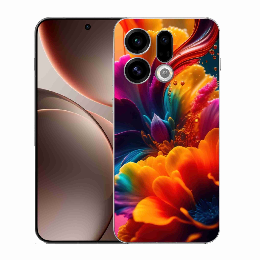 Gelový kryt mmCase na Oppo Find X9 - abstraktní motiv 2
