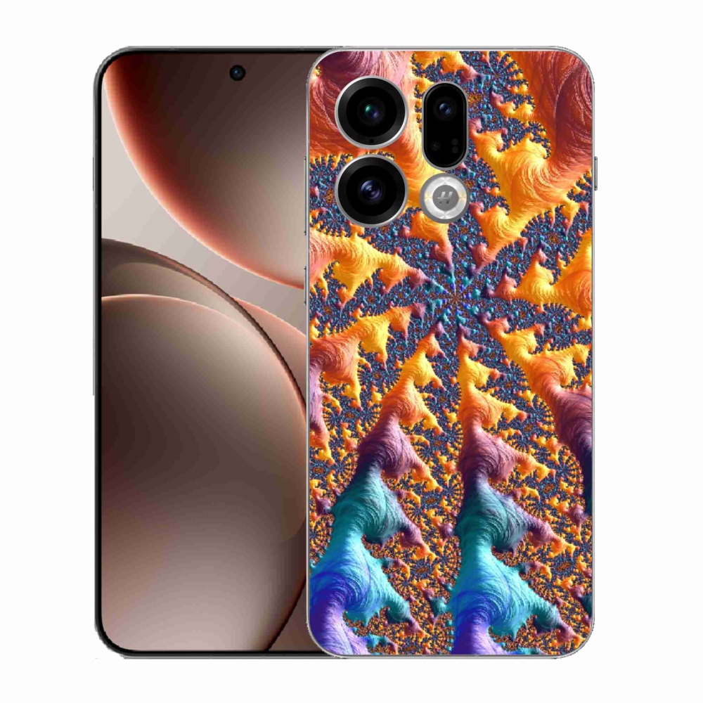 Gelový kryt mmCase na Oppo Find X9 - abstraktní motiv 23