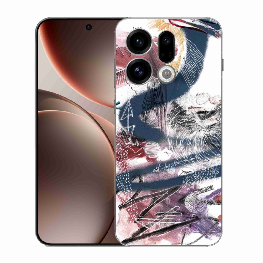 Gelový kryt mmCase na Oppo Find X9 - abstraktní motiv 28
