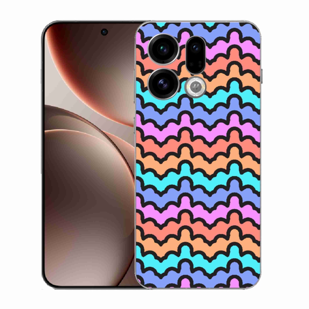Gelový kryt mmCase na Oppo Find X9 - abstraktní motiv 30