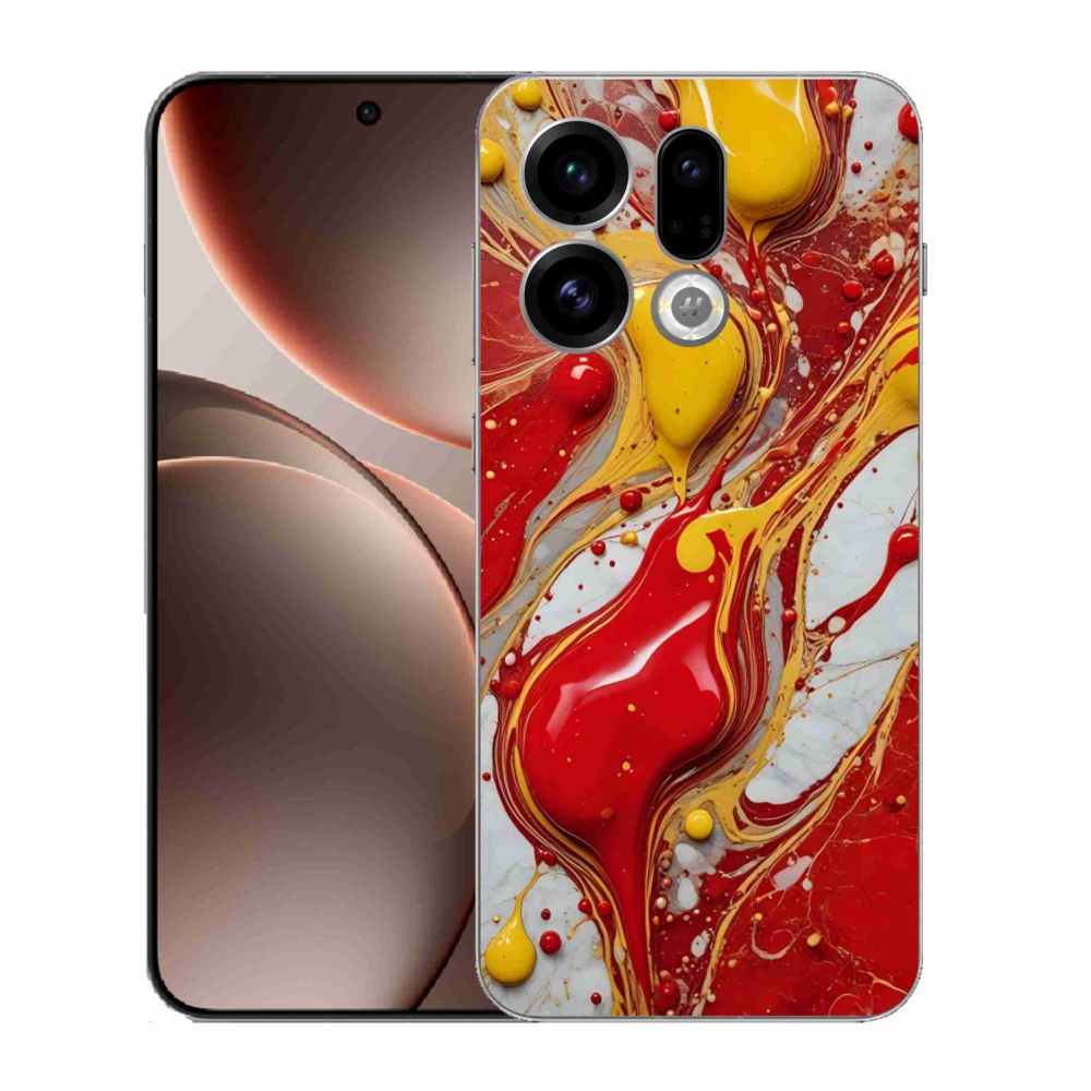 Gelový kryt mmCase na Oppo Find X9 - abstraktní motiv 42