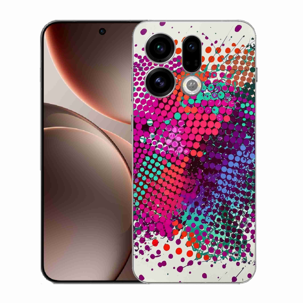Gelový kryt mmCase na Oppo Find X9 - abstraktní motiv 65