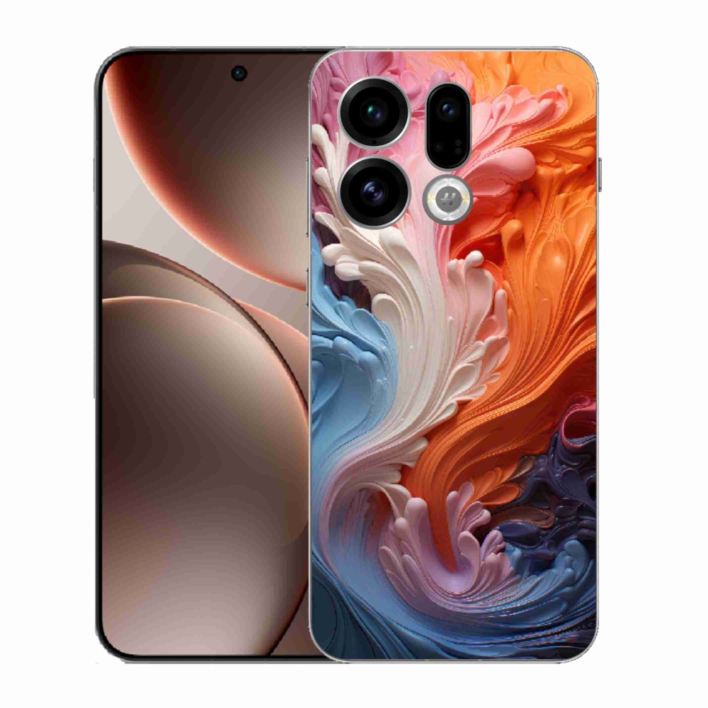 Gelový kryt mmCase na Oppo Find X9 - abstraktní motiv 8