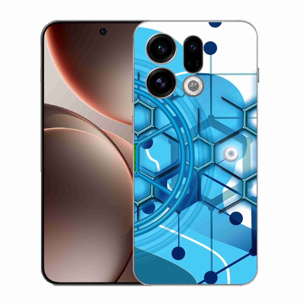 Gelový kryt mmCase na Oppo Find X9 - abstraktní vzor 2