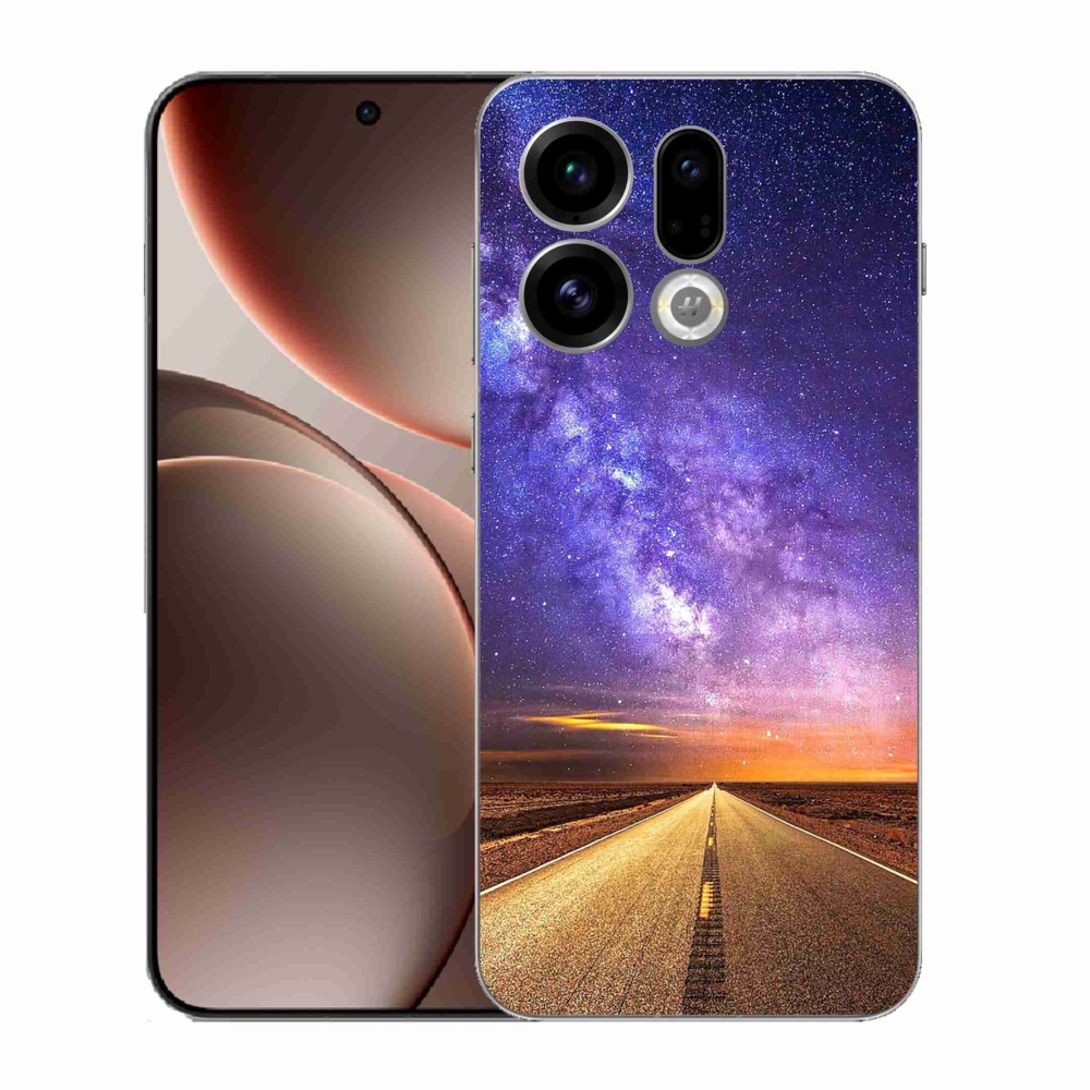 Gelový kryt mmCase na Oppo Find X9 - americká silnice