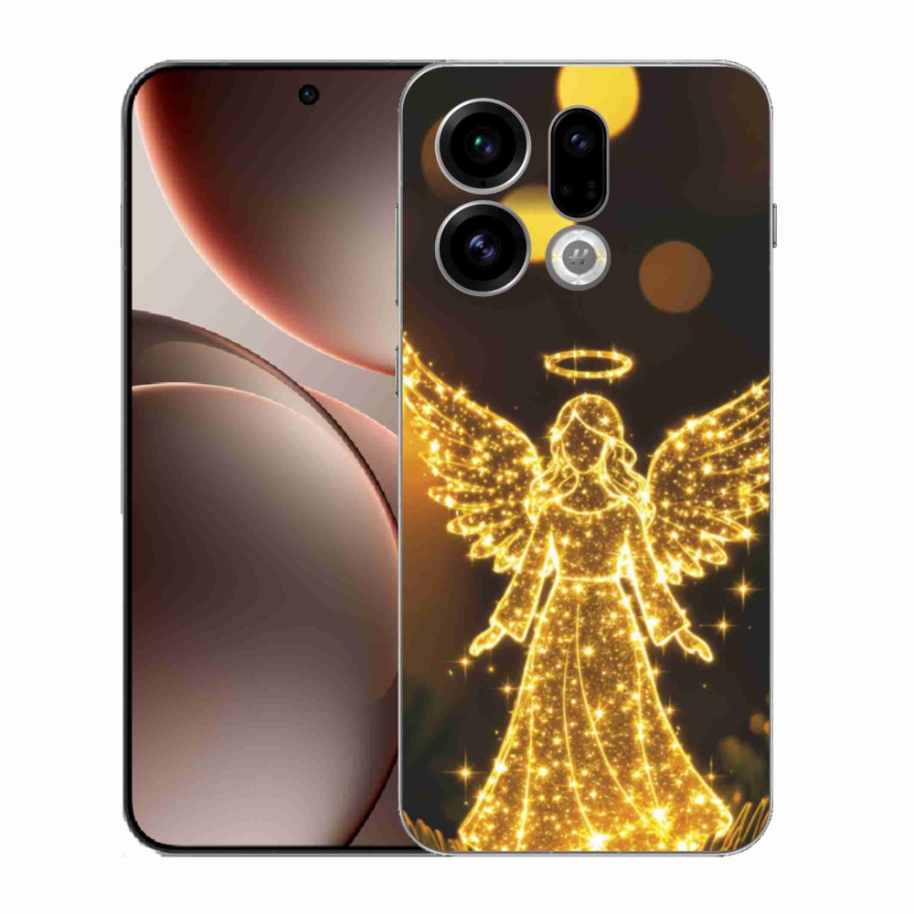 Gelový kryt mmCase na Oppo Find X9 - anděl