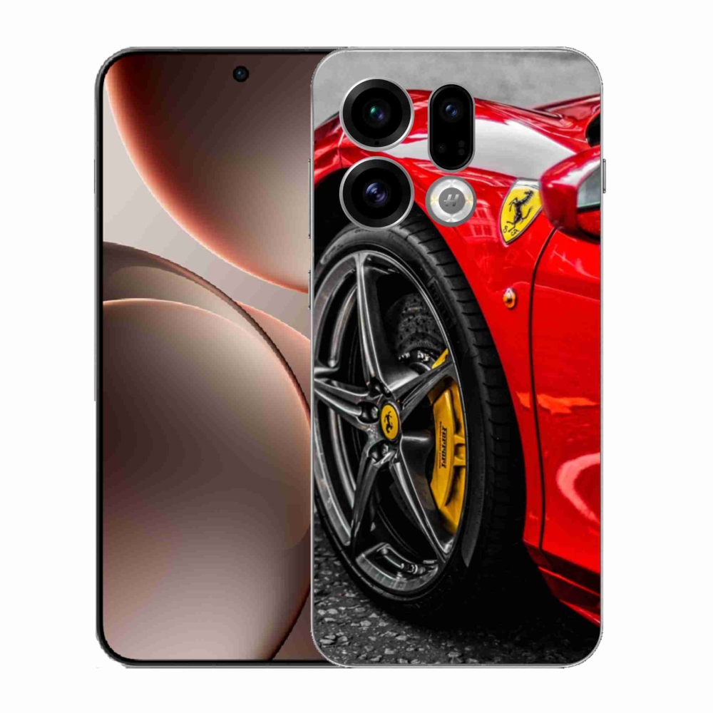 Gelový kryt mmCase na Oppo Find X9 - auto 1