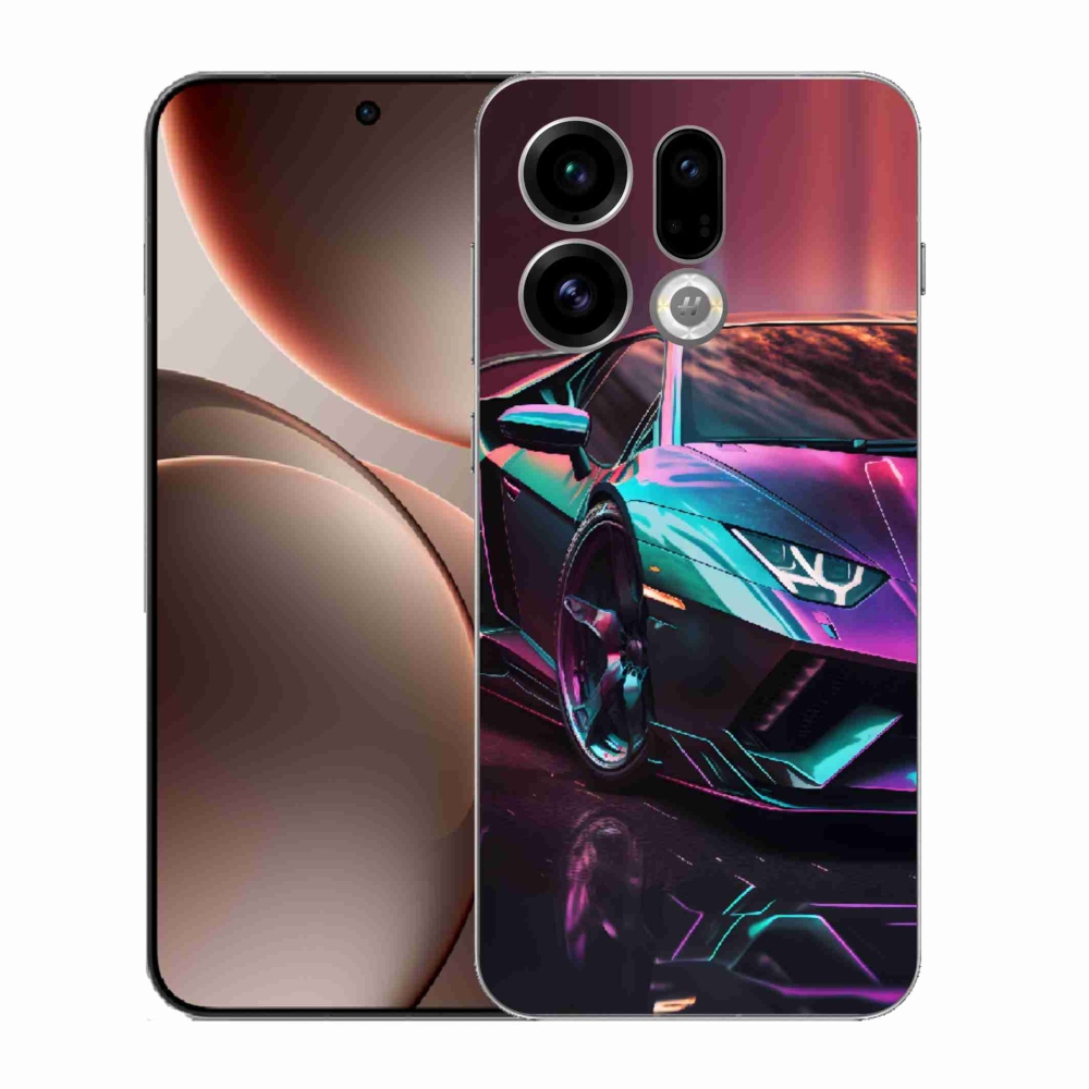 Gelový kryt mmCase na Oppo Find X9 - auto 8